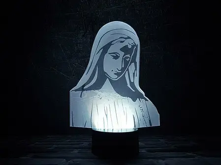 3D Світильник "Діва", фото 1