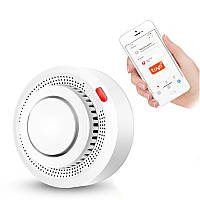 Wi-Fi датчик диму із сиреною Tuya Smart SD-01W | Android/iOS