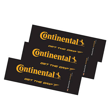 Наклейки Continental, жовті