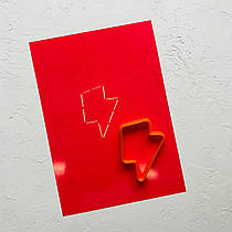 3D-форми-вирубки для пряників "Блискавка"