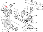 Водяна помпа на Fiat Ducato 244, Peugeot Boxer, Citroen Jumper (2002-2006) 2.8JTD/HDi, 504083122, 1201H5, фото 8