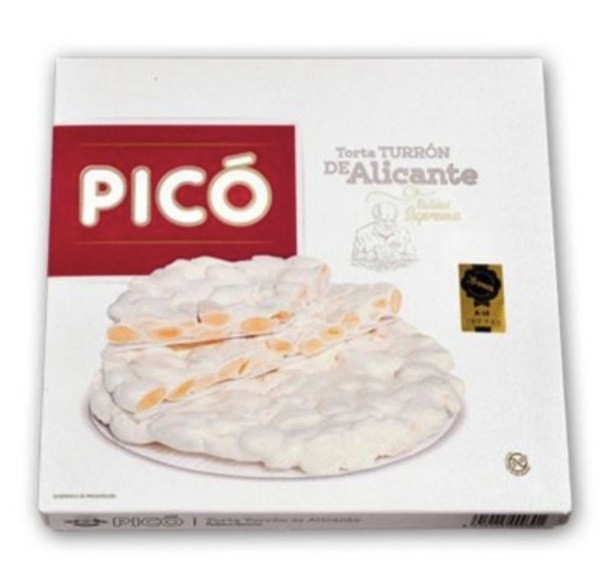 Туррон Аліканте Піко Без Глютену Torta Turrón de Alicante Calidad Extra Pico 150 г Іспанія