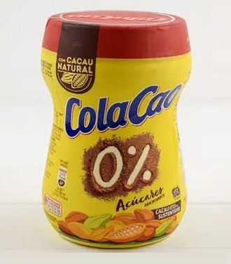 Какао Напиток Растворимый без Сахара Шоколадный Cacao Cola Cao 0% Azucares 300 г Испания - фото 3 - id-p1688351268
