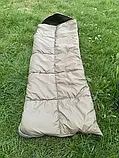 Зимовий теплий спальний тактичний мішок до -30° армійський спальник-піксел компактний військовий похідний, фото 6