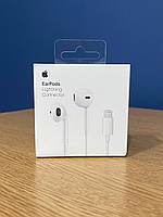 Наушники с микрофоном Apple EarPods with Lightning Connector (MMTN2)