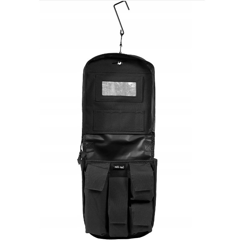 Військова косметичка з дзеркалом Mil-Tec Black 16002002-
