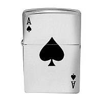 Бензиновая зажигалка Zippo 24011 LUCKY ACE original 5.5 х 3.7 (Z24011)