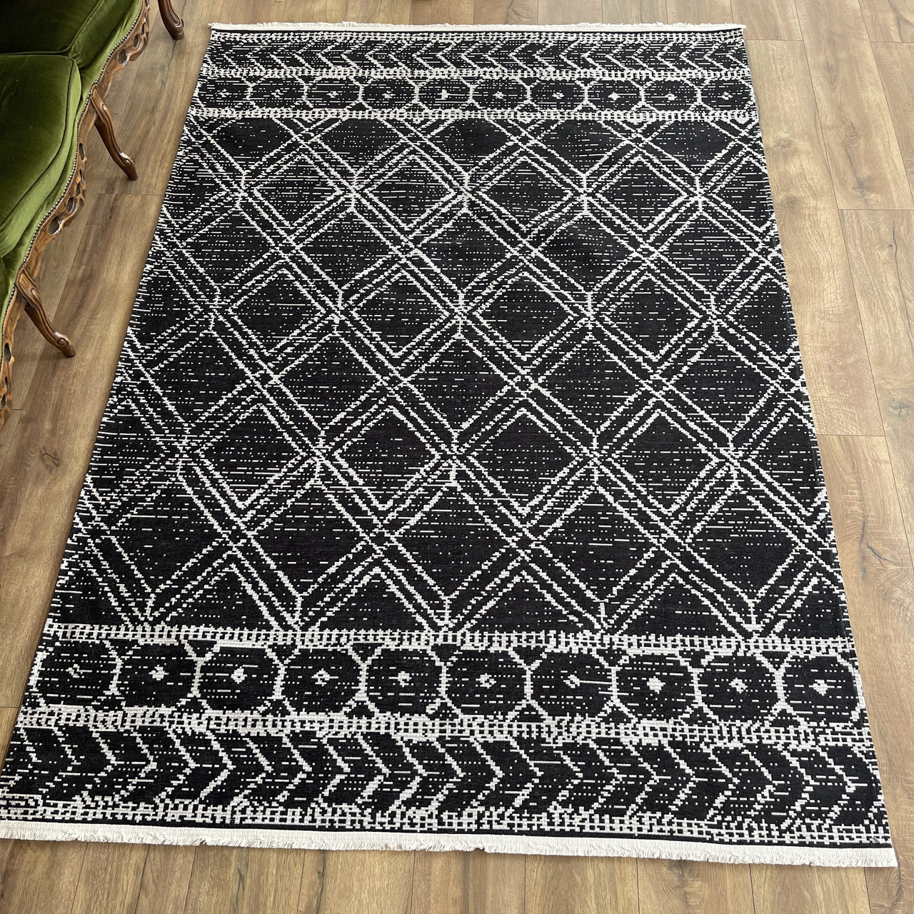 Килим декоративний безворсовий ромби, фото 1