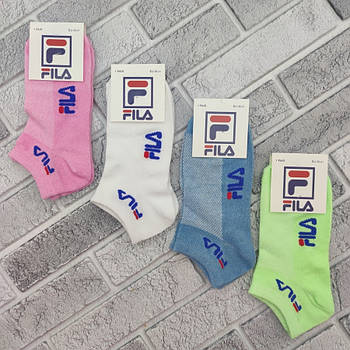 Шкарпетки жіночі з сіткою короткі F р.36-41 кольорове асорті 30031762