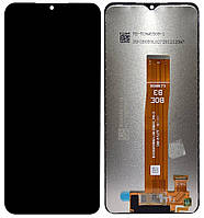 Дисплей Samsung Galaxy A12 A127 с тачскрином, оригинал 100% Service Pack, Black