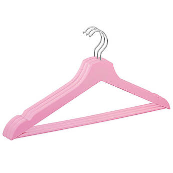 Набір дерев'яних плечиків (вішаків) для одягу 3 шт Springos HG0006 .