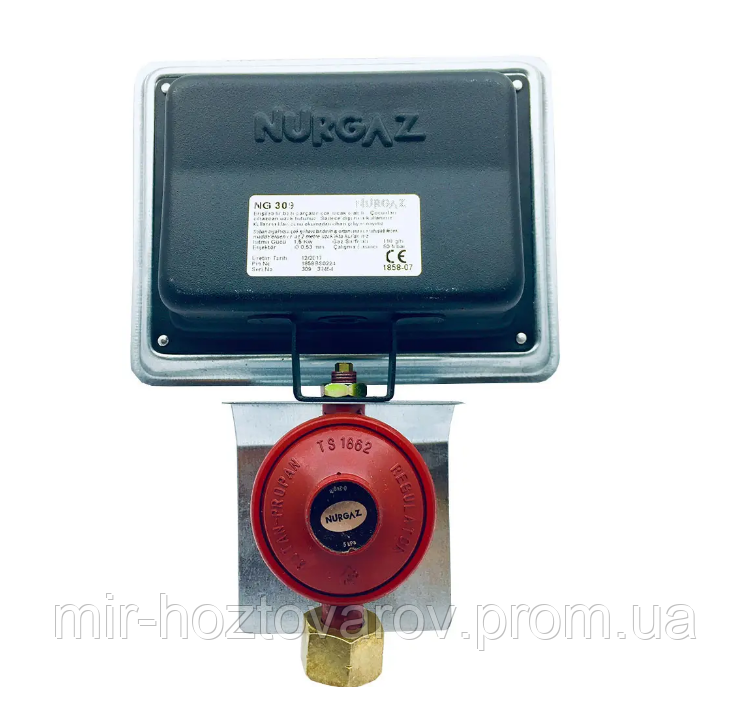 Газовый обогреватель Nurgaz Kamp Soba 1500 Вт NG-309 - фото 3 - id-p172622994