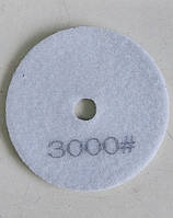 Круг алмазний черепашка для полірування бетону d — 100 мм на липучці Р 3000