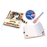 Блокнот на замочці з ультрафіолетовою ручкою Djeco Оанна DD03612, фото 2