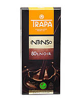 Шоколад чорний Trapa Intenso Noir 80%, 175 г