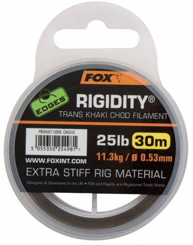 Купить Поводочный материал моно EDGES Rigidity 25lb/0.53mm, цена 261 ...