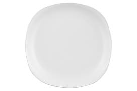 Тарілка обідня квадратна Molize, 27х27 см, біла, кераміка (AR2927MW) Арт.37622 Ardesto
