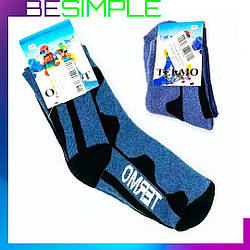 Теплі Термошкарпетки Thermo Socks 5-7 р для дітей / Зимові дитячі шкарпетки / Вовняні шкарпетки