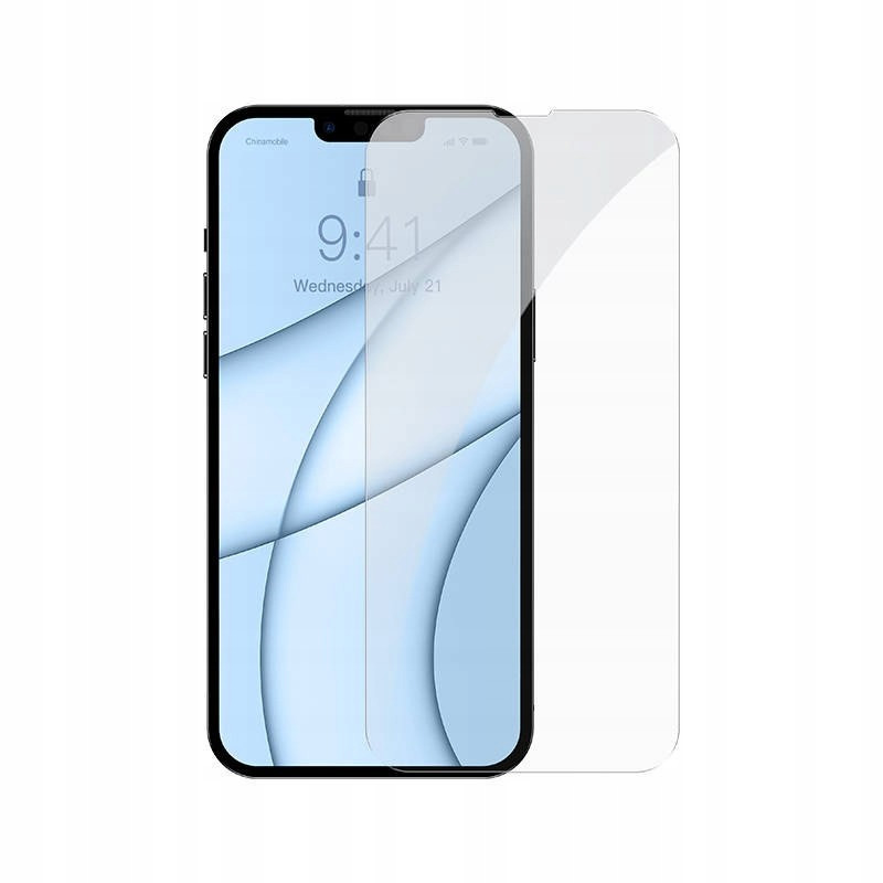 Захисне скло Baseus для iPhone 13 mini 0.3 мм 2шт суцільноскляне загартоване Прозорий SGBL020002