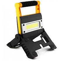 Ліхтар прожектор переносний MS 8006 7858, Ліхтар світлодіодний прожектор, Ручний VY-288 прожектор автономний, фото 5
