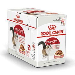Набір вологого корму для Дорослих котів Royal Canin (Роял Канін) Instinctive (шматочки в соусі) 12*85 гр.