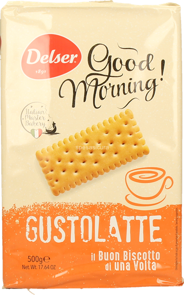 Печиво Delser Gustolatte  500 г, Італія