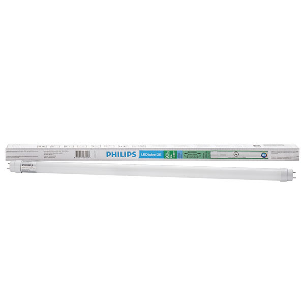 Лампа світлодіодна Philips Ledtube DE 600mm 9W 765 T8 G13 (двостороннє підключення)