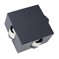 Настенный уличный светильник 10Вт 4000К алюминий темно-серый 9.7х18.1х16.5 см
