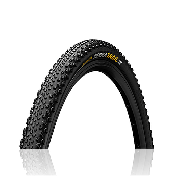 Покришка безкамерна Continental Terra Trail ProTection 28" ⁇ 700 x 40C ⁇ 28 x 1.50 чорна/коричнева,
