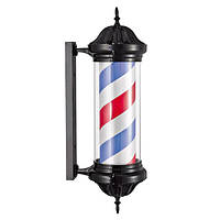 Знак - фонарь барбер пул (86х21,5х26,5см) символ для барберовшопа Barber Pole фонарь-вывеска для барбершопа