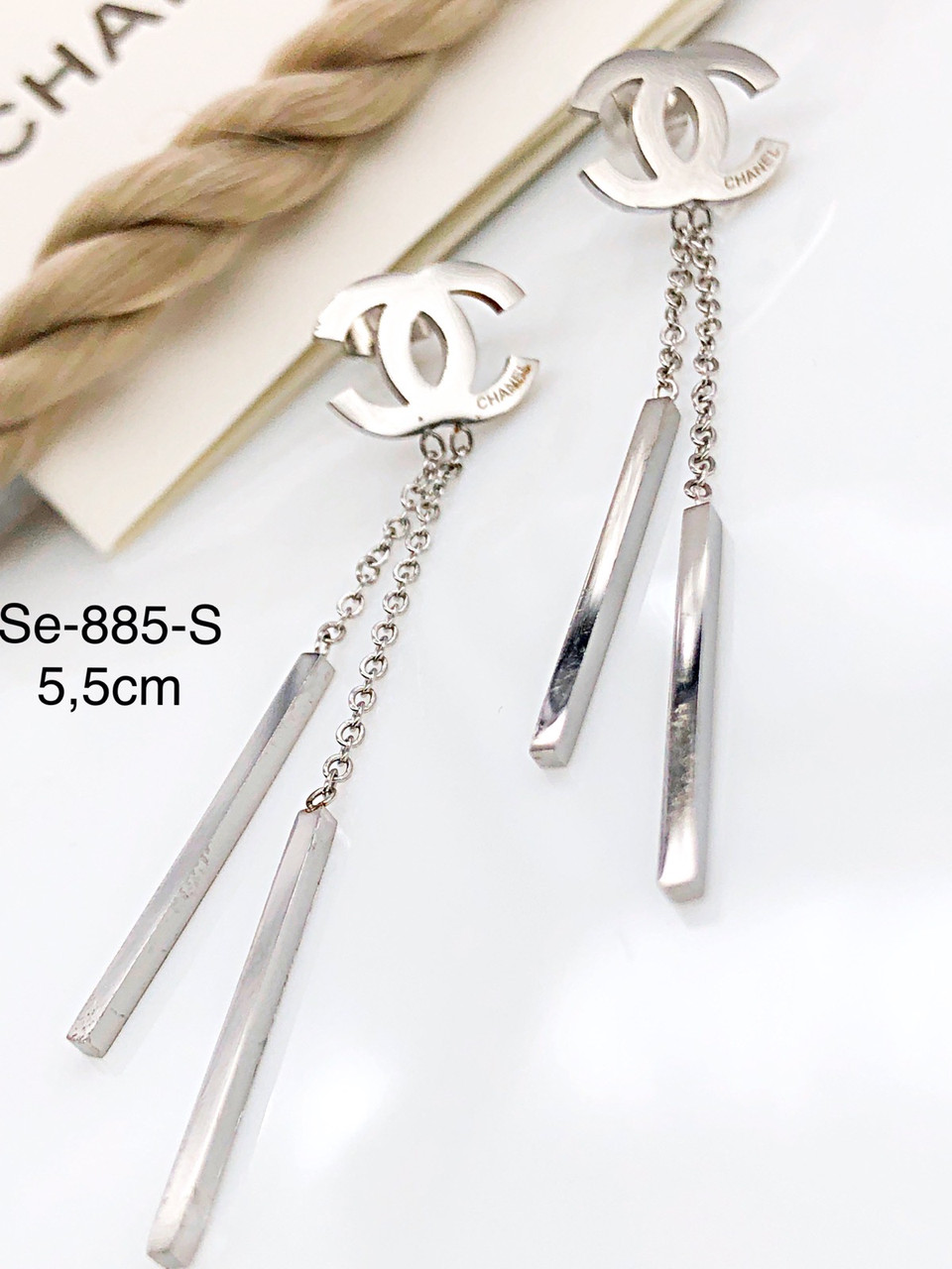 Сережки Stainlees Steel преміум