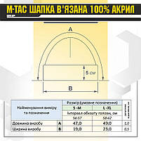 Шапка тонка в'язка 100% акрил Dark Olive, фото 5