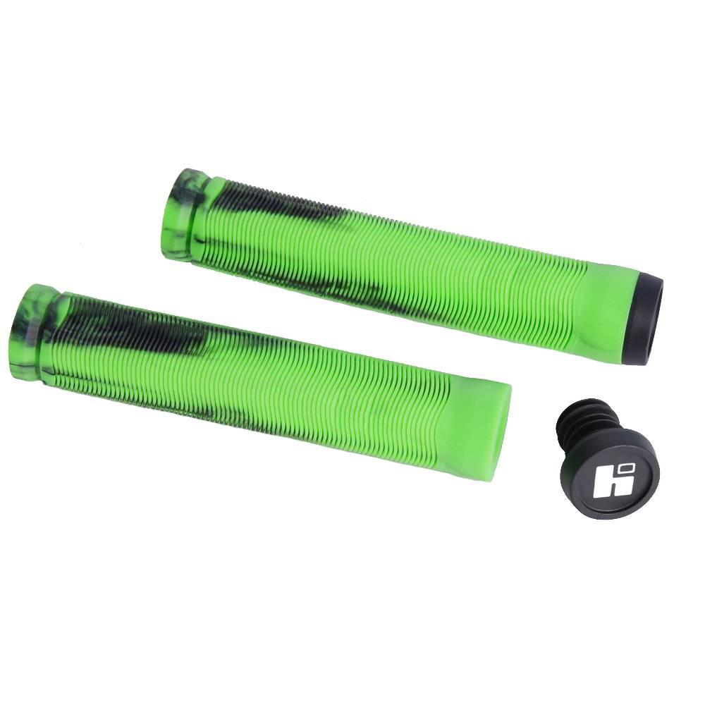Грипси для трюкового самоката Hipe H4 Duo, 155 мм, black/green