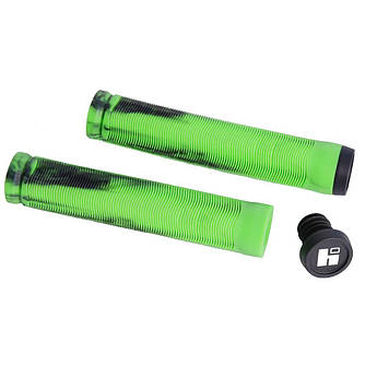Грипси для трюкового самоката Hipe H4 Duo, 155 мм, black/green