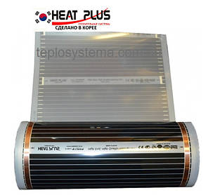 Тепла підлога — інфрачервона нагрівальна плівка HEAT PLUS — SPN — 310 (1,0 м) 220 Вт/м2 (Ю.Корея), фото 1