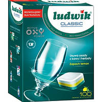 Таблетки для посудомоечных машин Ludwik Classic Profi 100 шт