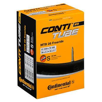 Камера Continental MTB Tube Freeride 26", 57-559 ->70-559, S42, 300 г