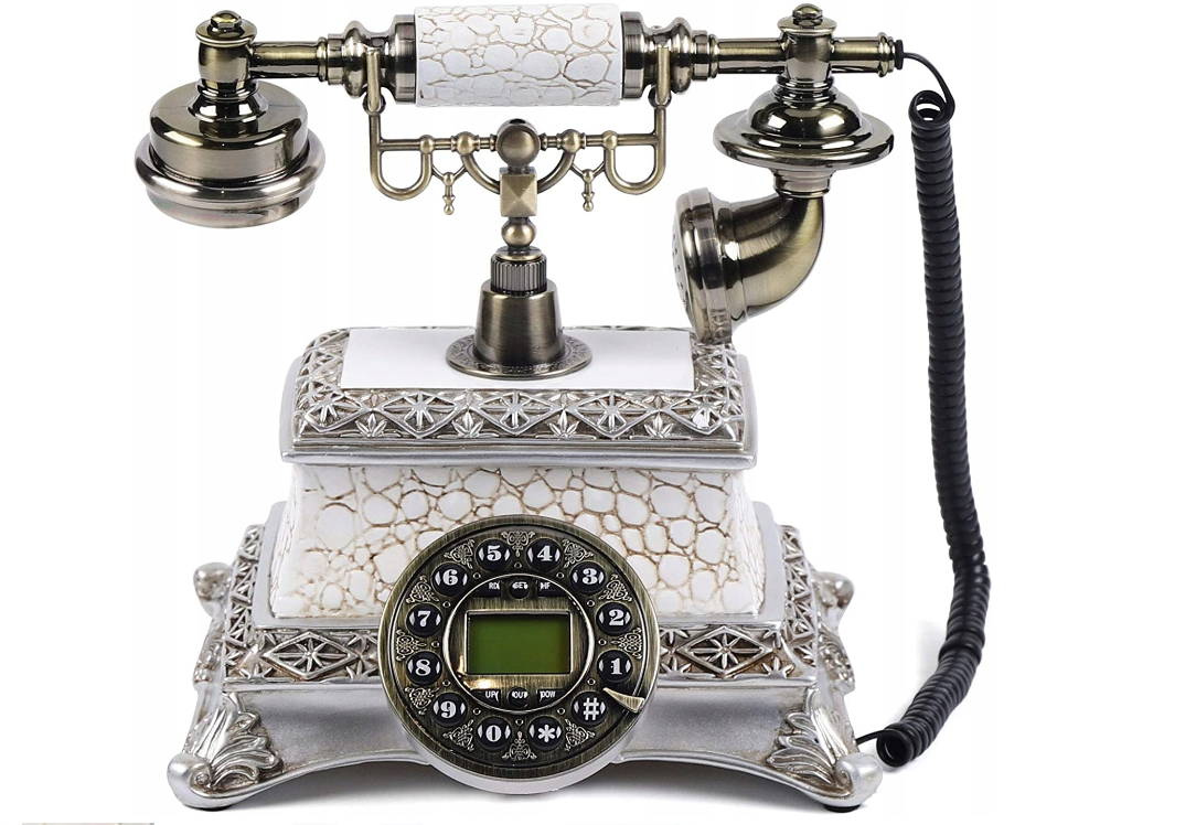 Ретро класичний стаціонарний телефон