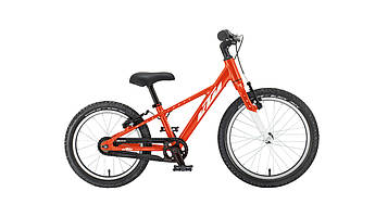 Велосипед KTM WILD CROSS 16" жовтогарячий (білий), 2021