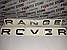 Емблема шильдик логотип букви напис RANGE ROVER Хромований 760 X 30 мм, фото 4