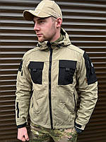 Куртка WindStopper Soft Shell олива для ЗСУ військова тактична
