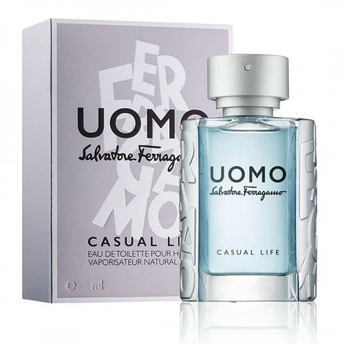 Salvatore Ferragamo Uomo Casual Life Туалетная вода мужская, 50 мл (ID ...