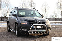 Защита переднего бампера - Кенгурятник Skoda Yeti (09-13)