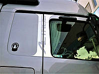 Набор накладки на стойку дверей c надписью "Mercedes-Benz" Actros MP2 - MP3 (2003 2011)