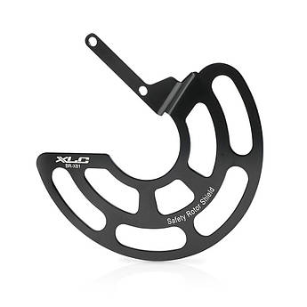 Захист ротора XLC BR-X80/81, ø 160/180 мм, задня, чорна