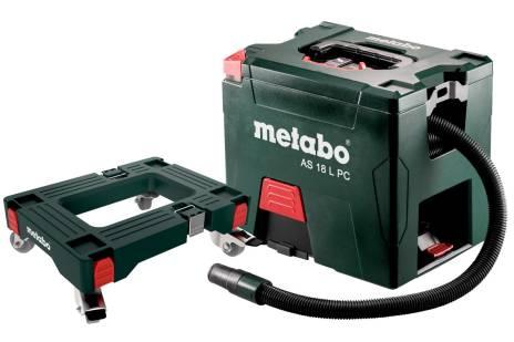 Акумуляторний пилосос з підставкою на роликах Metabo AS 18 L PC SET (691060000)