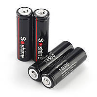 Аккумулятор Soshine 14500 Li-Ion 900 mAh 3,7V без платы защиты (аналог AA)