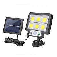 Фонарь подвесной уличный Solar light F72-6 COB на солнечной батарее с датчиком движения