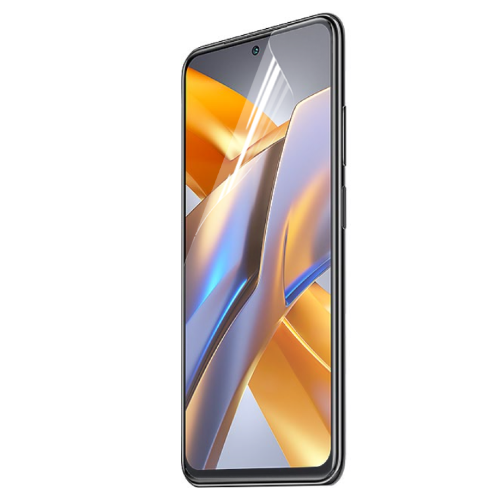 Протиударна гідрогелева плівка Hydrogel Film для Xiaomi Poco M5s, Transparent