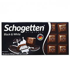 Шоколад "Schogetten Black White" Oreo Німеччина, 100г